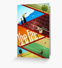 'The Fall' Poster Greeting Card