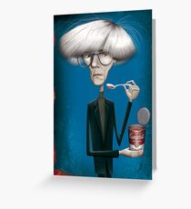 Andy Warhol Greeting Card
