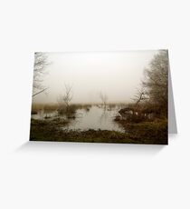 Cold Scottish Morning Greeting Card