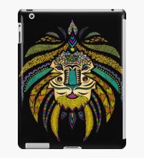 Emperor Tribal Lion Black iPad Case/Skin