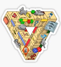 Pegatina El juego de mesa imposible