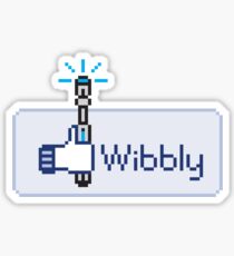 Wibbly Sticker