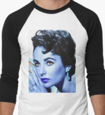 Elizabeth Taylor Men's Baseball ¾ T-Shirt