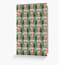 kylie jenner on fleek Greeting Card
