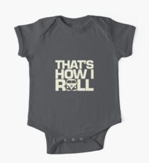 How I Roll Cream Baby Body Kurzarm
