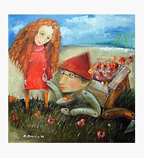 Pick Wildflowers For You Photographic Print