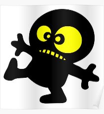 Póster man cartoon fun funny swag boy