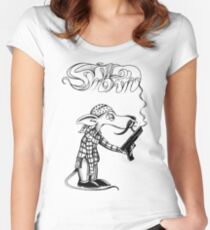 Still Smokin' Women's Fitted Scoop T-Shirt