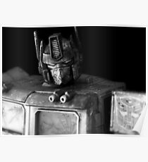 Tough Day In The Office - BW Poster