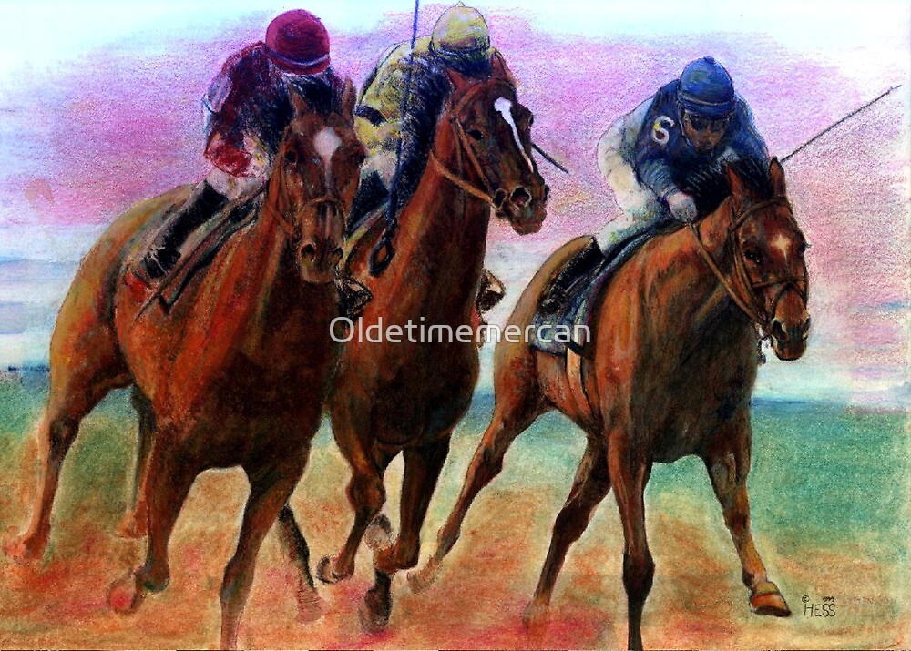 "Thoroughbred Racehorse Racing Colors" by Oldetimemercan | Redbubble
