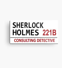 Sherlock Holmes Street Sign Metal Print