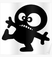 Póster man cartoon fun funny swag boy