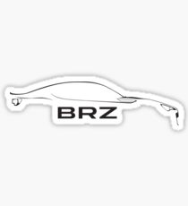 Subaru BRZ silhouette Sticker