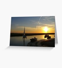 Blakeney Quay Greeting Card