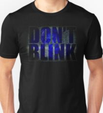 Don't Blink - Dr Who Weeping Angels T-shirt Unisex T-Shirt