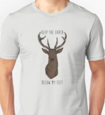 Keep The Earth Below My Feet. Unisex T-Shirt