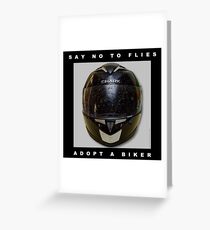 Say no to flies Greeting Card