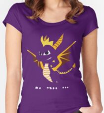 Spyro der Drache Tailliertes Rundhals-Shirt