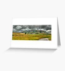 Colourful Community Panoramic Greeting Card