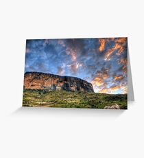 Tiger Falls Mountain Greeting Card