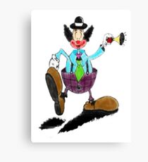 Clown Town Canvas Print