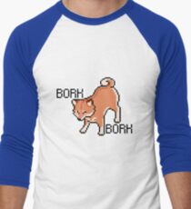 Bork Shibe Men's Baseball ¾ T-Shirt
