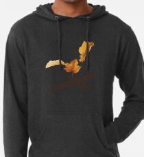 Blätter im Wind Leichter Hoodie
