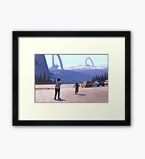 Klövsjöreläet Framed Print