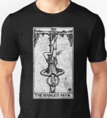 Die gehangene Mann Tarot-Karte - Major Arcana - Wahrsagerei - okkult Slim Fit T-Shirt