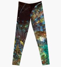 Lion Fish on the Reef Leggings