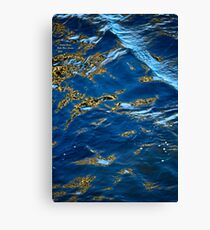 Byske River - Abstract, Canvas Print
