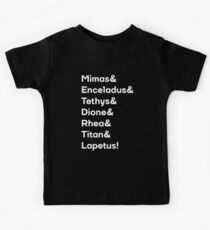 Moons of Saturn Ampersand Kids Tee