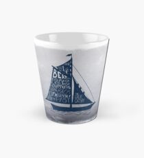 Great Gatsby Boat Quote Tall Mug