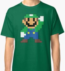 Super Mario Maker - Luigi Costume Sprite Classic T-Shirt