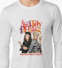 Absolutely Fabulous Patsy Stone and Edina Monsoon Long Sleeve T-Shirt