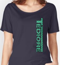 Tediore Carbon Logo Women's Relaxed Fit T-Shirt