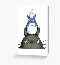 Totoro Grußkarte