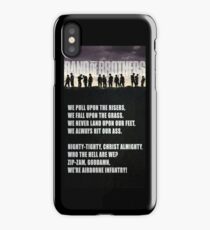 Band of Brothers - Airborne Infantry iPhone Case/Skin