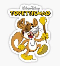Topettignao n°1 Copertina Storica Anni Uttanta Sticker