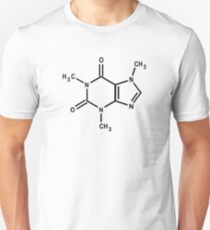 CAFFEINE molecule coffee funny NERD Unisex T-Shirt