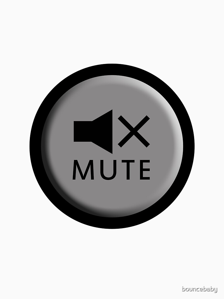 "Baby Mute Button" Classic T-Shirt by bouncebaby | Redbubble