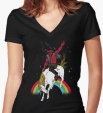 Stuff of Legends Women's Fitted V-Neck T-Shirt