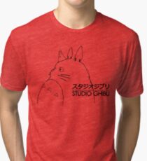 Studio Ghibli Totoro Tri-blend T-Shirt