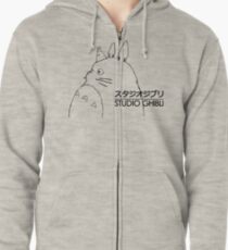 Studio Ghibli Totoro Veste zippée à capuche