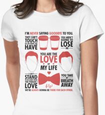 Kurt & Blaine Women's Fitted T-Shirt