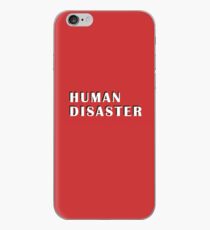 Vinilo o funda para iPhone desastre humano 2