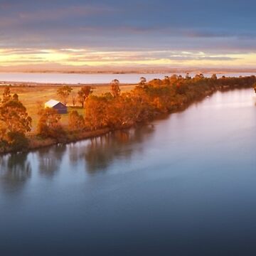 Artwork thumbnail, Mitchell River, Bairnsdale, Victoria, Australia by Chockstone