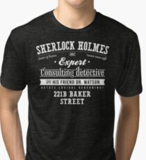 Sherlock Holmes Ad -Light- Tri-blend T-Shirt
