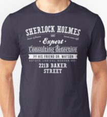 Sherlock Holmes Ad -Light- Unisex T-Shirt