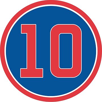 Ron Santo #10 Chicago Cubs MLB Jersey Flag Pin